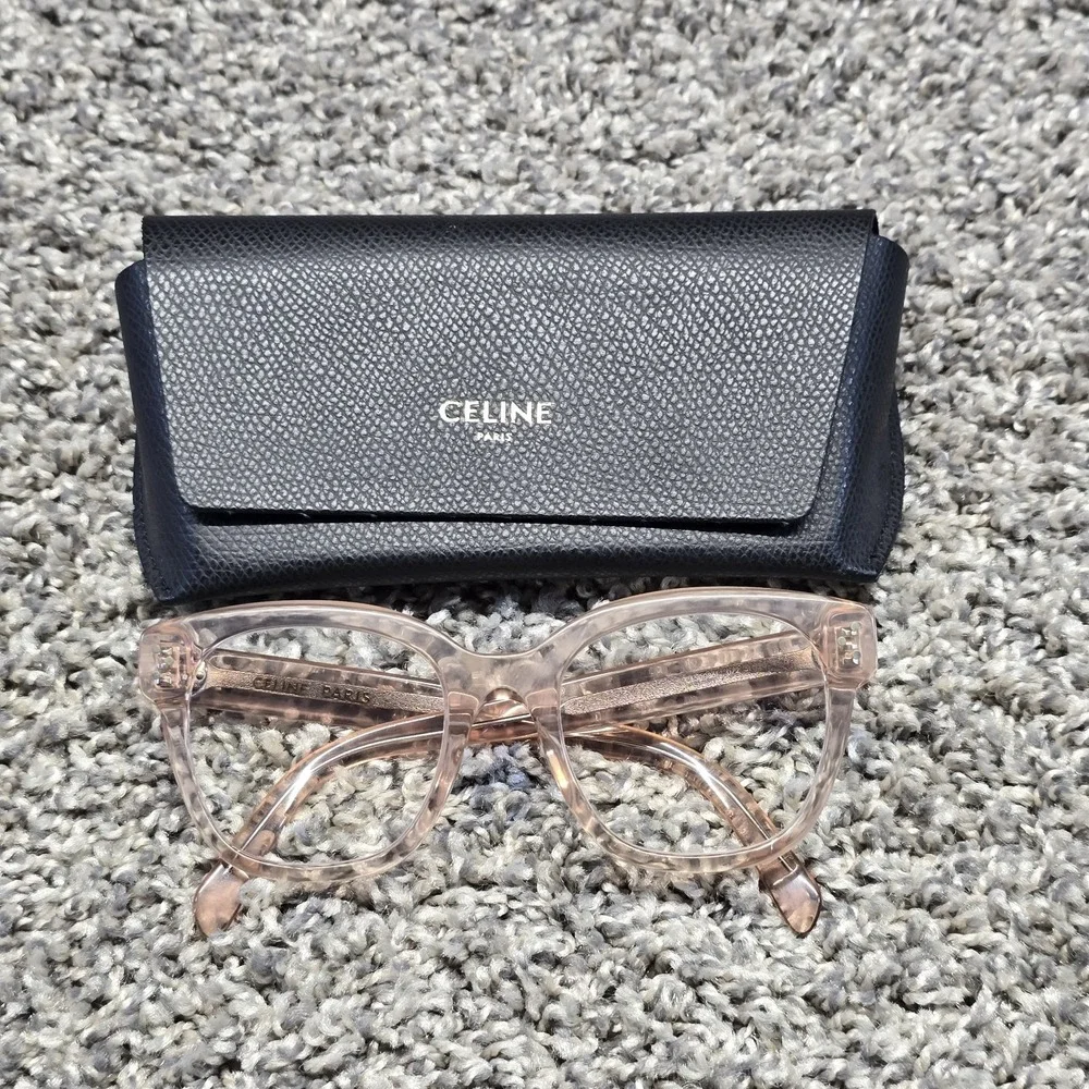 celine 3 dot cl50086l 072 eyeglasses Women Frames Only Pink 51[]20 145